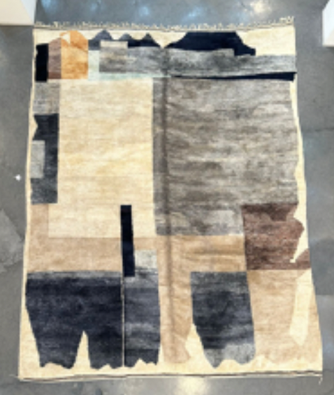 Snapshot of Moroccan Berber Industrial Jute Rug