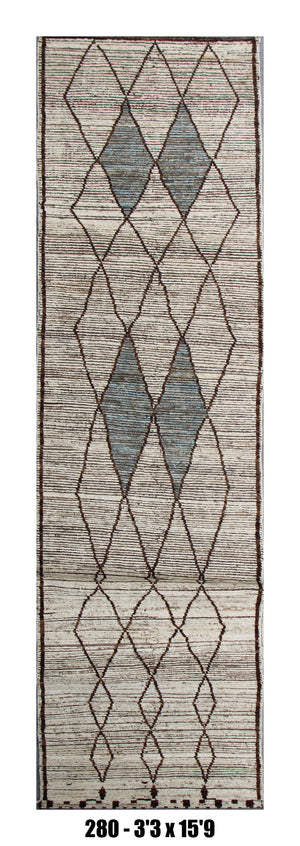 Balkhi Runner 3'3"x15'9"