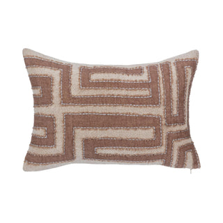 Sepia Brown/Natural Pillow 14x20
