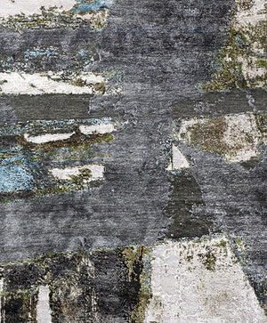 Block No. 08 GreenRust on LightGrey