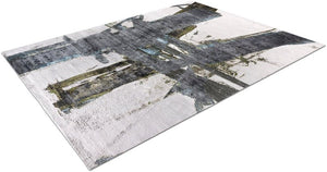 Block No. 08 GreenRust on LightGrey