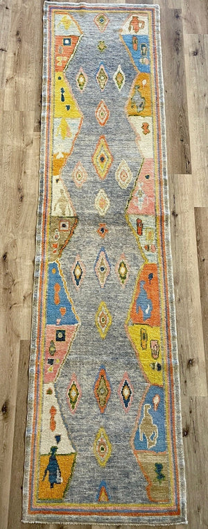 Modern Oushak Runner