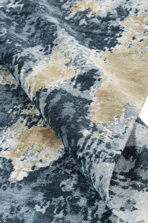 Sgraffito Obsidian Blue