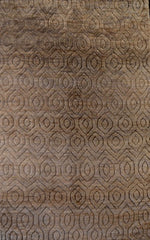 Fine Jute and Wool Hand Knotted