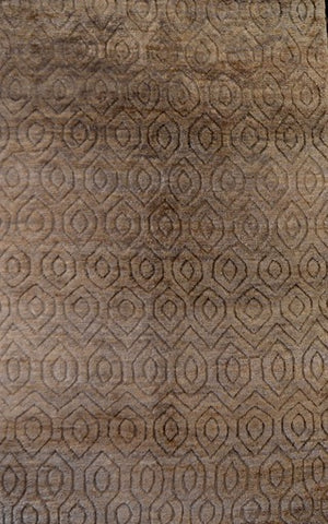Fine Jute and Wool Hand Knotted
